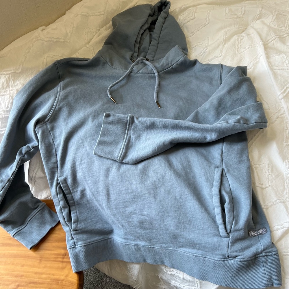 Huntington Home Blue Hoodie Sweatshirt